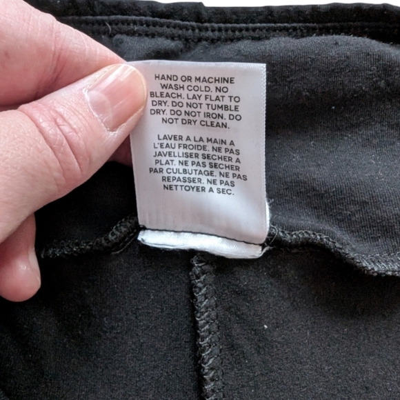 Encircled The Dressy Sweatpant Womens XS Stretch Pull On Elastic Waist Black - Picture 13 of 16